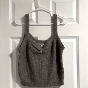 BB Dakota Ruched Sweater Tank size L